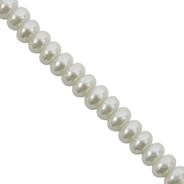 Art.3744 Perla Base Cristal 8x10mm Hilo 84cm (aprox 115pz)