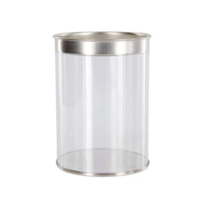 Art.3762 Cilindro Pvc Tapa Metálica 10x7.5cm 1pz