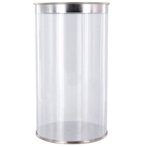 Art.3765 Cilindro Pvc Tapa Metálica 15x8.5cm 1pz