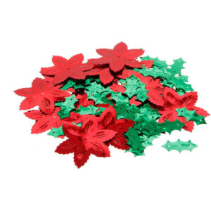 Art.3768 Lentejuela Nochebuena 4.2cm 50g