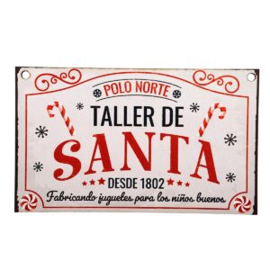 Art.378 Tablita Navidad 12x20cm 1pz