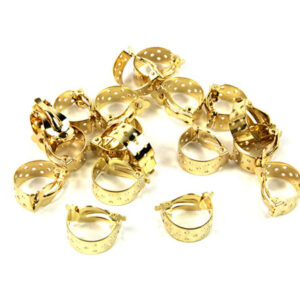Art.3786 Media Arracada Clip Dorado 16mm 144pz