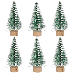 Art.3794 Mini Pino Con Base 6x3cm 6pz