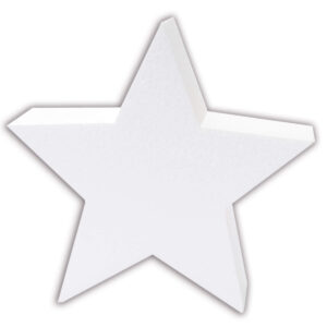 Art.3819 Estrella 5 Picos Mediana 18x7.5cm 1pz