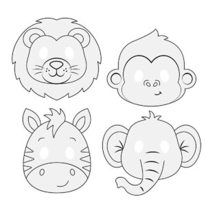 Art.3888 Mascaras Para Decorar 18x19cm (Aprox) 10pz