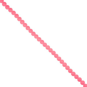 Art.3901 Cuenta Redonda Brillante 4mm Hilo 41cm (aprox 103pz)