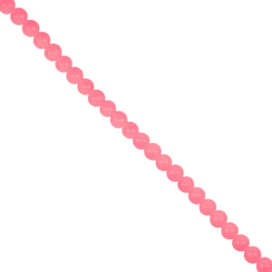 Art.3902 Cuenta Redonda Brillante 6mm Hilo 41cm (aprox 72pz)