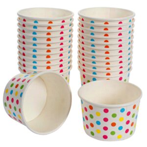 Art.3965 Vaso Impreso Con Puntos (Aprox 118ml) 5x7cm 24pz