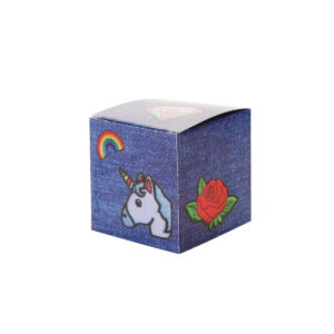 Art.4005 Caja Cuadrada Natural 5cm 6pz