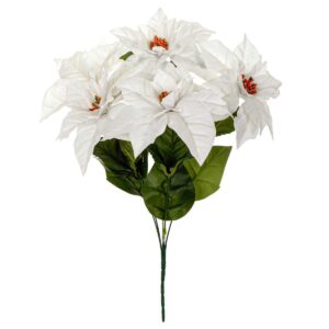 Art.4070 Ramo Fino De Nochebuenas x5 51cm 1pz