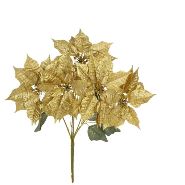 Art.4072 Ramo Fino De Nochebuenas X5 40cm 1pz