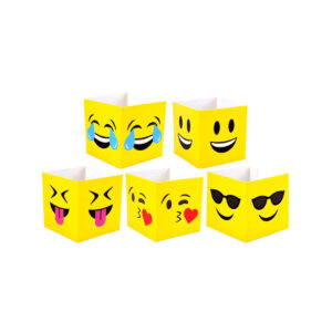 Art.4078 Caja Emoji 5cm 10pz