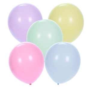 Art.4083 Globos Colores Pastel 30cm 15pz