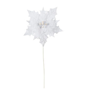 Art.4095 Vara Nochebuena Terciopelo 50cm 1pz