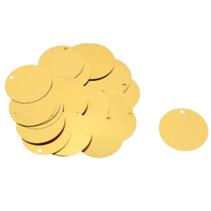 Art.4127 Lentejuela Plana Colores Metal 37mm 10g (Aprox 40pz)