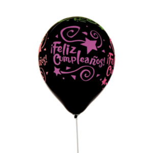 Art.4133 Globos Felíz Cumpleaños 30cm 10pz