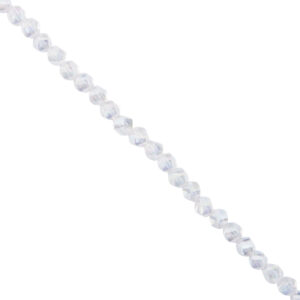 Art.4138 Cuenta Cristal Escalera 4mm Hilo 95pz