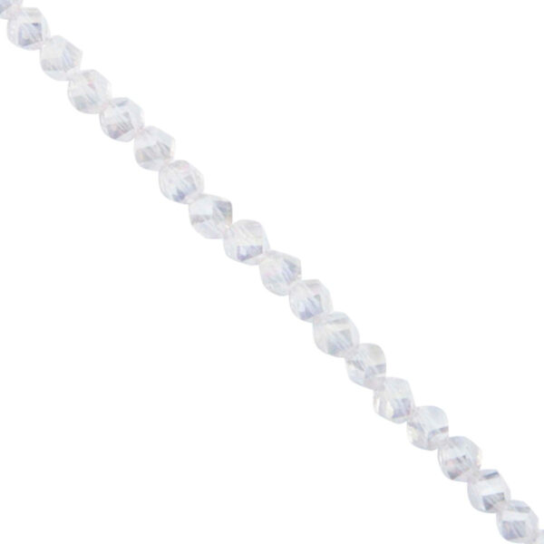 Art.4139 Cuenta Cristal Escalera 6mm Hilo 95pz