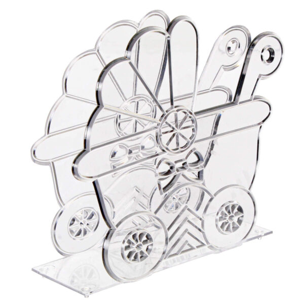 Art.4232 Servilletero Carriola 10.5x12.5cm 1pz