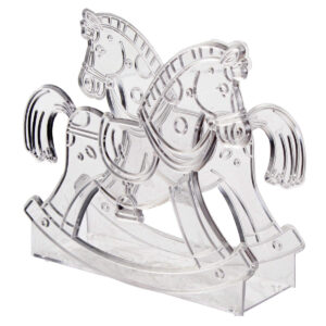 Art.4240 Servilletero Caballos 10.6x12x4cm 1pz