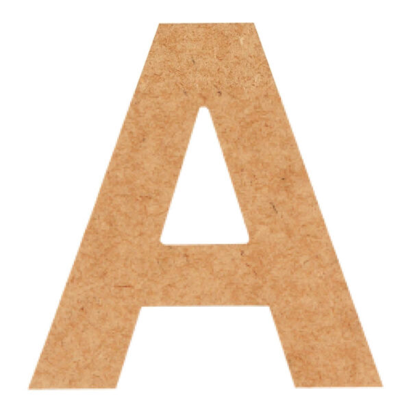 Art.4390 Letras Mayúsculas 12cm 1pz