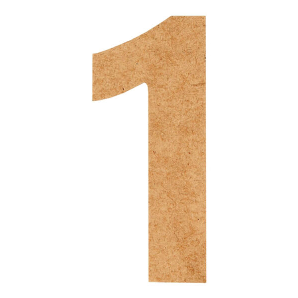 Art.4391 Número 12cm 1pz