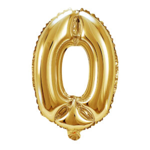 Art.4428 Globo Número Metálico 40.6cm 1pz