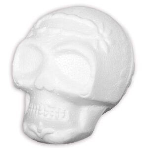 Art.4431 Calavera Unicel 15.8X14.2X17.3cm 1pz