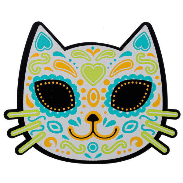 Art.4435 Cara Mascota Colores 15x19cm 1pz