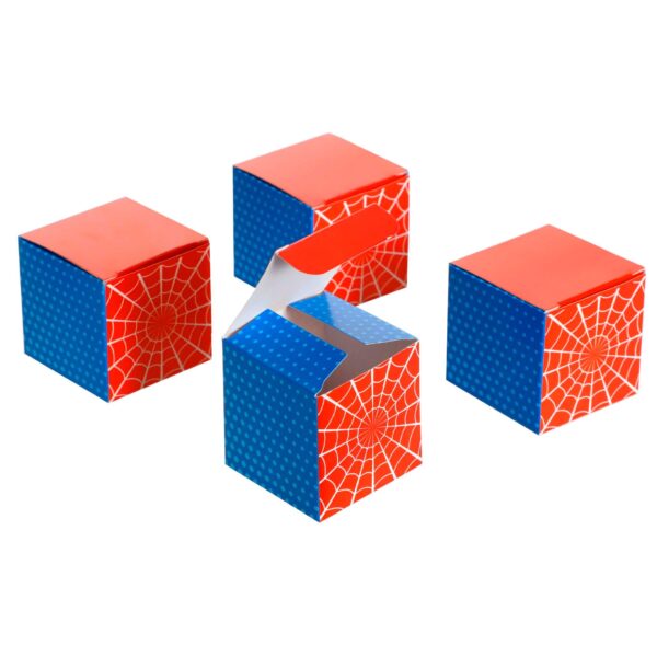 Art.4498 Cajita Cuadrada Araña 5x5x5cm 4pz