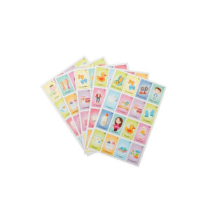Art.4499 Tablas Baby Shower Para Lotería 19.3x12.5cm 10pz
