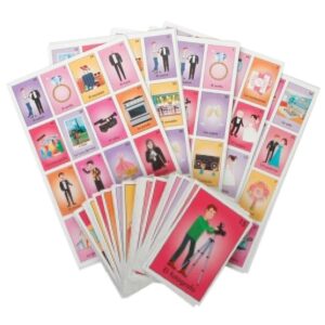 Art.4521 Lotería Despedida de Soltera 19.3x12.5cm 10pz
