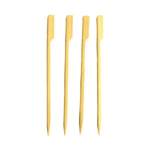 Art.4537 Palitos De Bamboo Con Bandera 15cm 50pz