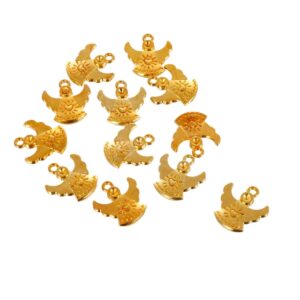 Art.4546 Dije Ángel Corazón 13mm 12pz