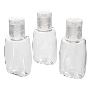Art.4637 Botella Invertida Plástico 35ml 7.7x3.4x2.9cm 3pz