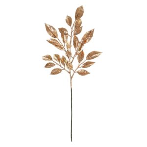 Art.4776 Vara Follaje Metalizado 51cm 1pz