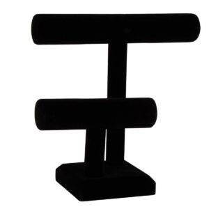 Art.4786 Exhibidor Joyería Pulseras 2 Niveles 25x25.5x11.5cm 1pz