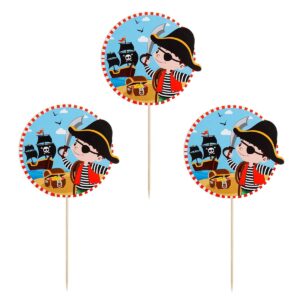 Art.4896 Pick Pirata 30x13cm 3pz