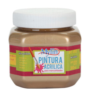 Art.4952 Pintura Acrílica Colores Metálicos 240ml 1pz