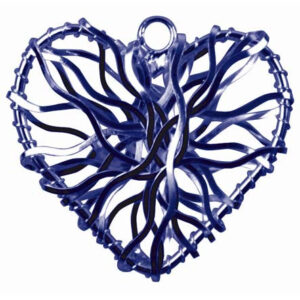 Art.4983 Corazón Con Alambre 43mm 6pz