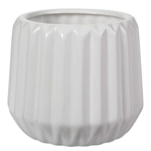 Art.5005 Base Cerámica Rayada Grande 12x13.5cm 1pz