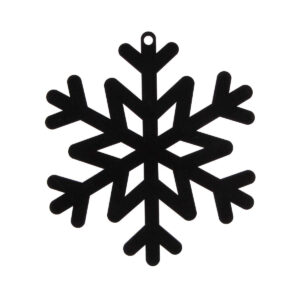 Art.5114 Copo Negro 20x20cm 1pz