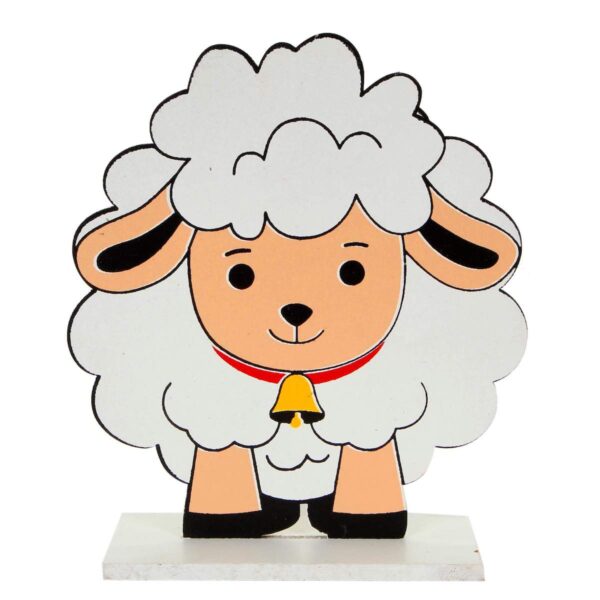 Art.5119 Borreguito De Color 15x13x5.5cm 1pz