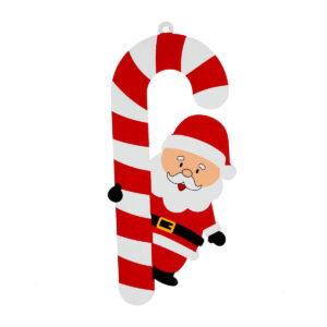 Art.5182 Bastón Con Personaje Chico A Color 26x12cm 1pz