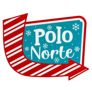 Art.5225 Letrero Polo Norte Color 24x30cm 1pz