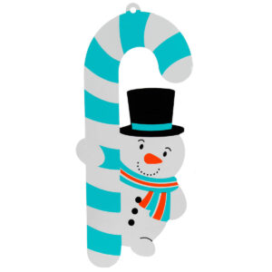 Art.5266 Bastón Con Personaje Grande A Color 42x19cm (Aprox) 1pz