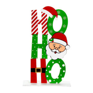 Art.5273 Torre HoHoHo Chico A Color 30.5x19x5cm 1pz