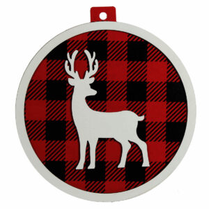 Art.5293 Esfera Reno Color 27x25cm 1pz