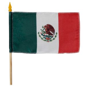 Art.5399 Bandera De México Chica 33x28cm 1pz