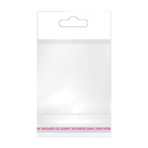 Art.5400 Bolsa De Celofán Con Sello Adhesivo 4x5cm 100pz